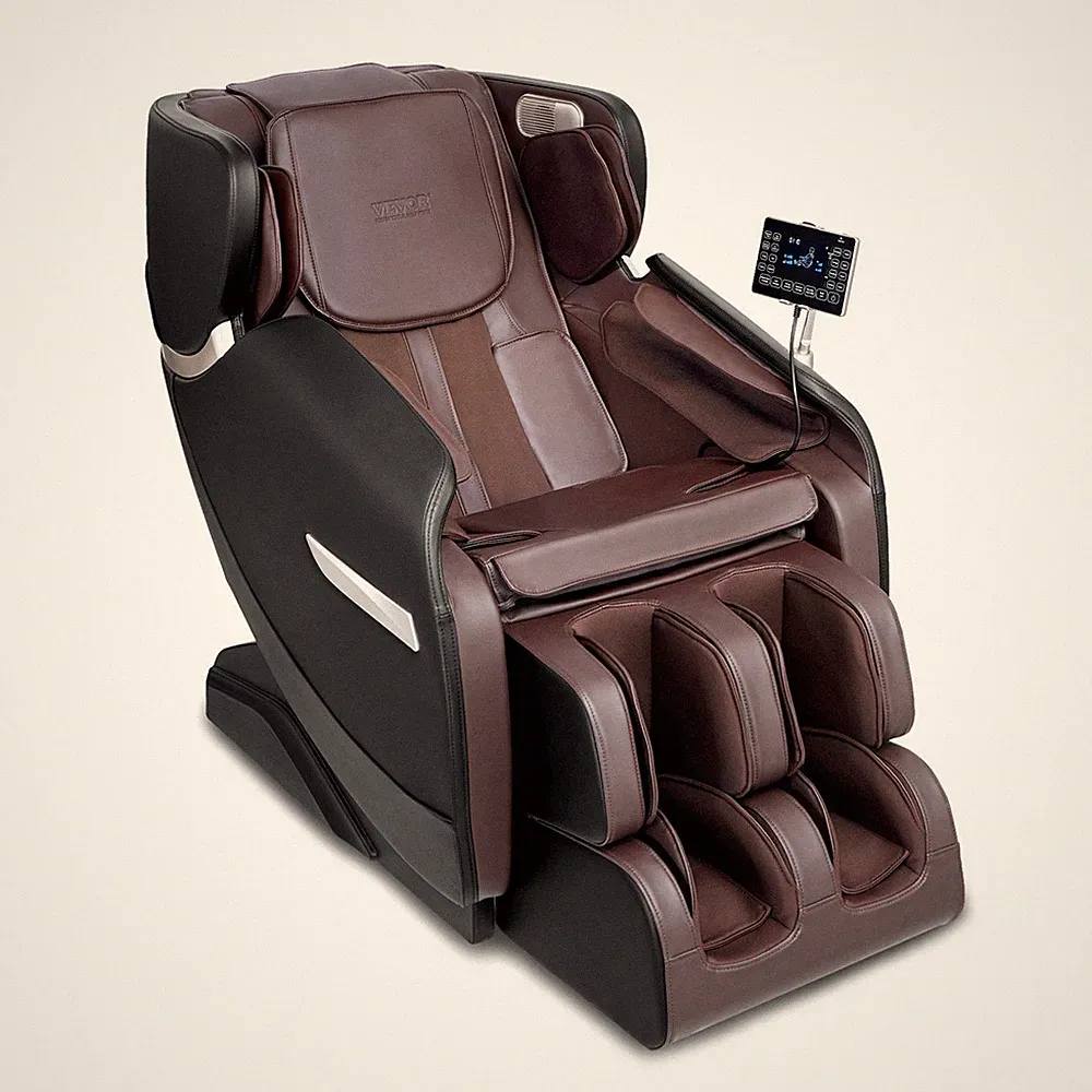 Full Body 3D Shiatsu Zero Gravity Recliner with Heating, Airbags & Touch Screen
