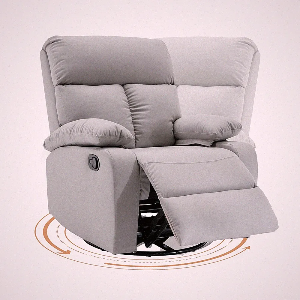 hzlagm Swivel Rocker Recliner, Rocking Chair Nursery, Small Rocker Recliners...